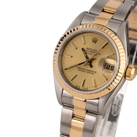 two tone rolex datejust womens|ladies Rolex Datejust 1980s watch.